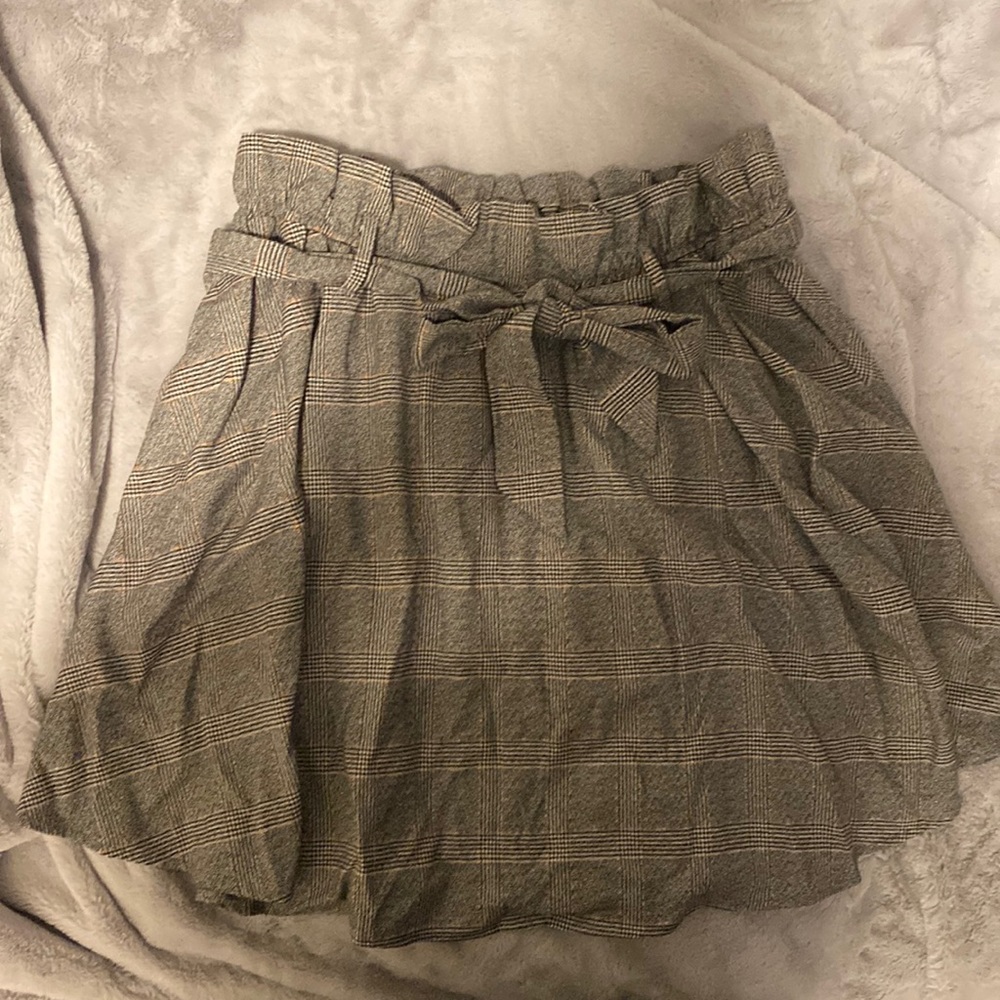 Plaid Skirt